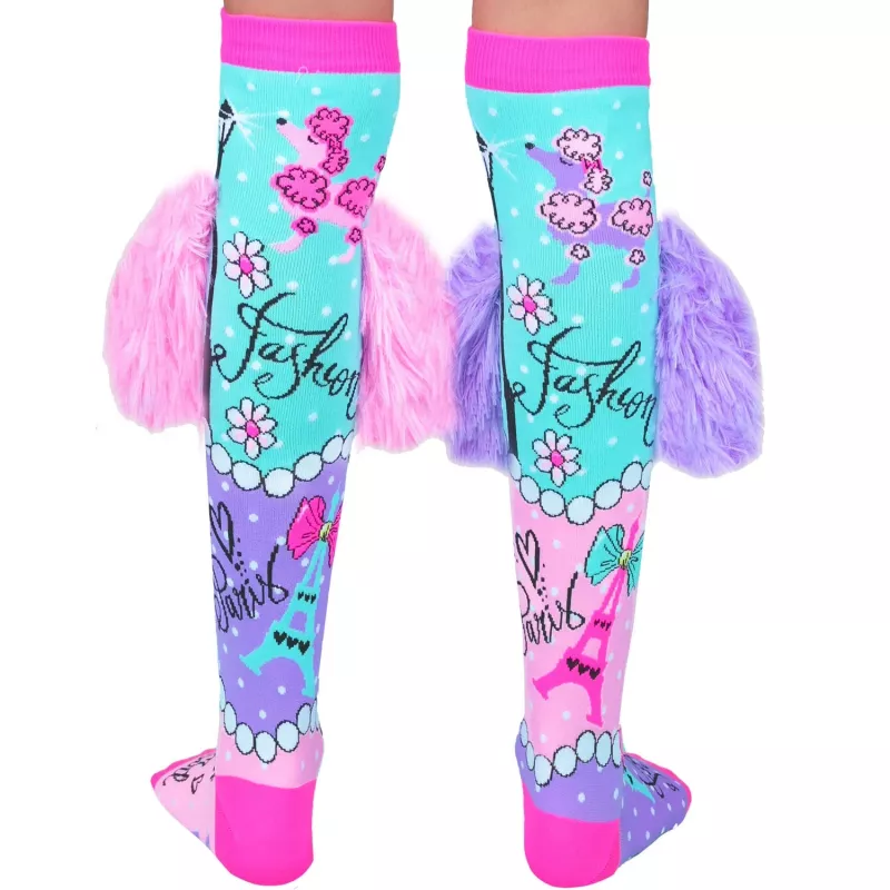 MADMIA Calcetines altos para niños Coco In Parris Puppy orejas de peluche 3D MM172