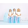 MADMIA Calcetines altos para niños Frozen Elsa impresión 3D - 1 par