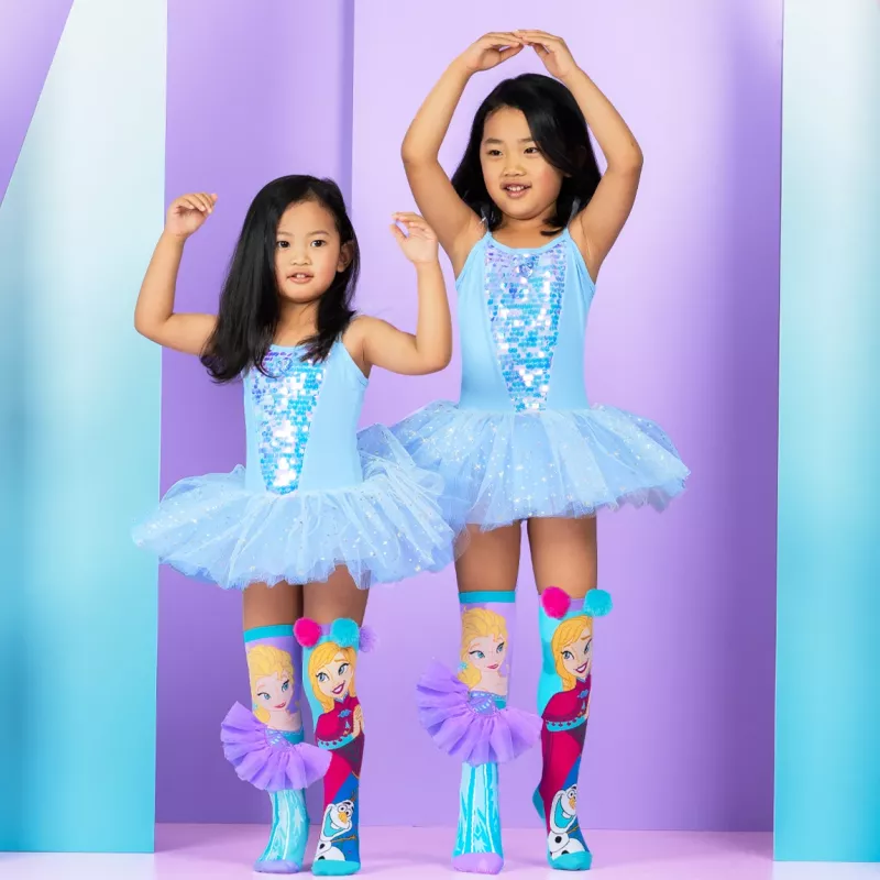 MADMIA Frozen Elsa Anna calcetines largos infantiles Md008
