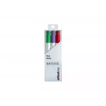 Cricut Fine Point Pens 0,4 mm, colores surtidos, tinta base agua, pack de 20 (2007077)