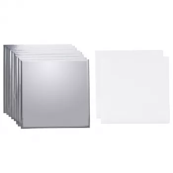 Cricut hoja de vinilo de transferencia 30,5 cm x 30,5 cm plata metalizado brillante