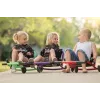 EzyRoller Classic Go-Kart de propulsión por piernas para niños de 3-12 años Morado