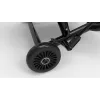 EzyRoller Classic Go-Kart de propulsión por pies para niños de 3-12 años, Negro