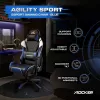 X Rocker Agility Silla gaming eSports Azul/Negro