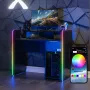 X Rocker 2023269 escritorio gaming con LED, negro