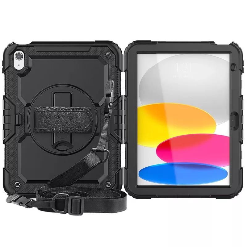 Tech-Protect Solid360 para iPad 10,9 10.ª gen (2022) / iPad 11 11.ª gen (2025) Negro