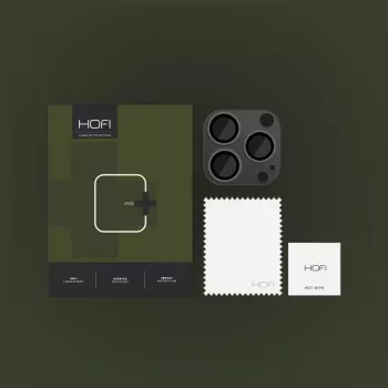 Hofi FullCam Pro+ Protector de lente de cámara para iPhone 14 Pro / 14 Pro Max - Negro