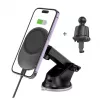 TECH-PROTECT MM15W-V1 soporte magnético MagSafe para salpicadero y rejilla del coche, cargador inalámbrico 15W negro