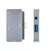 TECH-PROTECT V6-HUB adaptador 4en1 gris