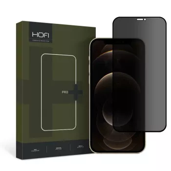 HOFI Anti Spy Glass Pro+ protector de pantalla de privacidad para Apple iPhone 12 / 12 Pro