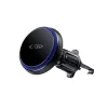 TECH-PROTECT MM15W-V4 soporte magnético MagSafe para coche con rejilla cargador inalámbrico 15W negro