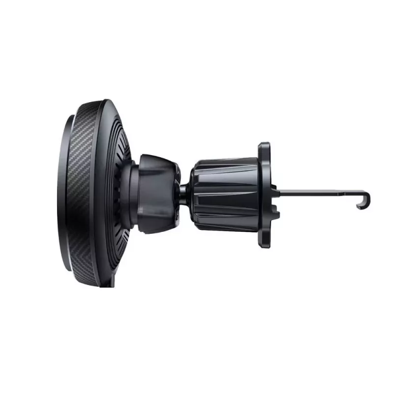TECH-PROTECT MM15W-V4 soporte magnético MagSafe para coche con rejilla cargador inalámbrico 15W negro