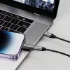 TECH-PROTECT ULTRABOOST adaptador Lightning a USB-C negro