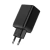 TECH-PROTECT C65W cargador de red de 3 puertos PD 65W / QC3.0 blanco