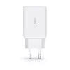 TECH-PROTECT C65W cargador de red de 3 puertos PD 65W / QC3.0 negro