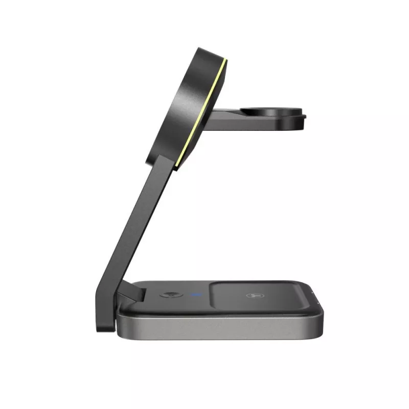 TECH-PROTECT QI15W-A28 3IN1 Cargador inalámbrico magnético MagSafe Negro