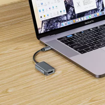 TECH-PROTECT ULTRABOOST adaptador USB-C a HDMI 4K 60Hz negro