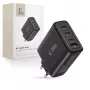 Tech-Protect NC100W-GAN 4 puertos Negro Cargador de pared GaN 100W USB-C