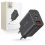 Tech-Protect NC30W cargador USB-C de 3 puertos negro 30W