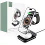 Tech-Protect QI15W-A29 3IN1 MagSafe Wireless Charging Station Negro