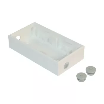 Shelly doble carcasa de superficie para interruptor de pared 35mm (SP3D0024)