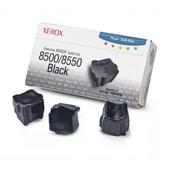 Xerox Phaser 8500/8550 barra de tinta sólida negra - Rendimiento estándar - 1 pack