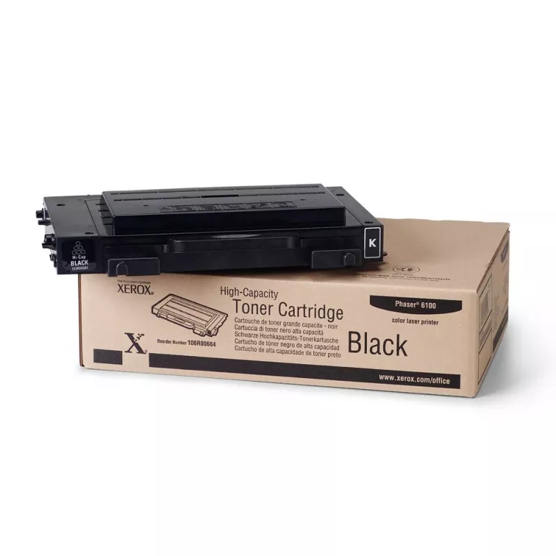 Xerox Phaser 6100 cartucho de tóner negro de alta capacidad (OEM, 5.000 páginas)