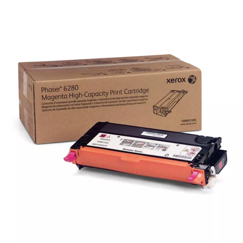 Xerox 106R01393 Tóner Original Magenta para Phaser 6280 Serie