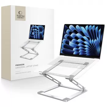 TECH-PROTECT PRODESK Soporte Universal para Portátil Plateado