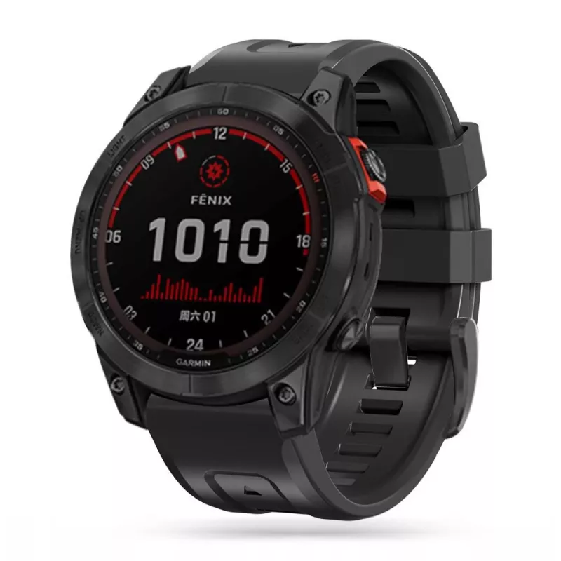 Tech-Protect Iconband para Garmin Fenix 3 / 5X / 3HR / 5X Plus / 6X / 6X Pro / 7X Negro