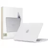 Tech-Protect Smartshell Funda Rígida Mate Transparente para MacBook Air 13 2022
