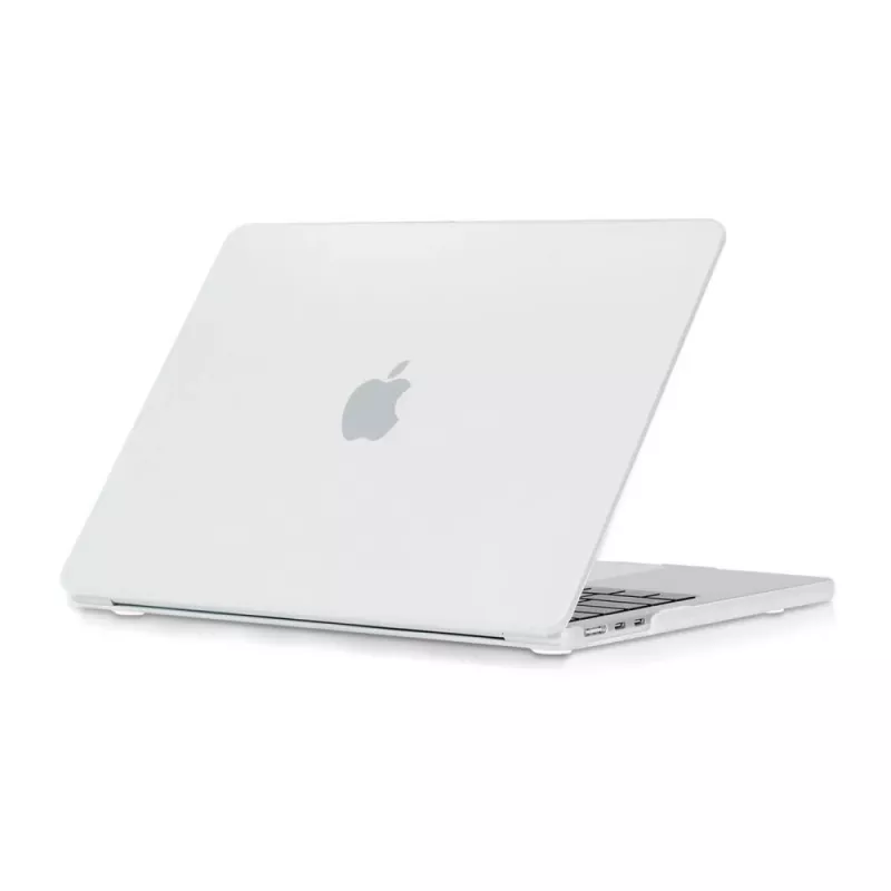 Tech-Protect Smartshell Funda Rígida Mate Transparente para MacBook Air 13 2022