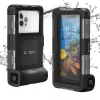 TECH-PROTECT Funda Sumergible Impermeable Universal IPX8 Negra