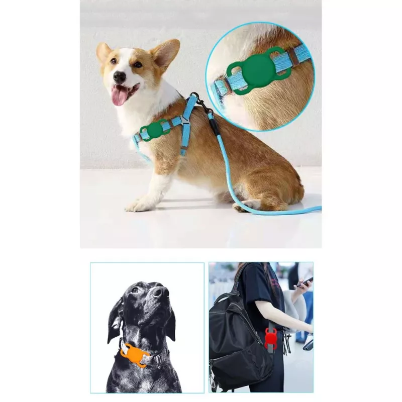 TECH-PROTECT SMOOTH FOR PET APPLE AIRTAG NEGRO
