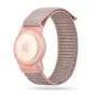 TECH-PROTECT Nylon For Kids Apple AirTag Rosa