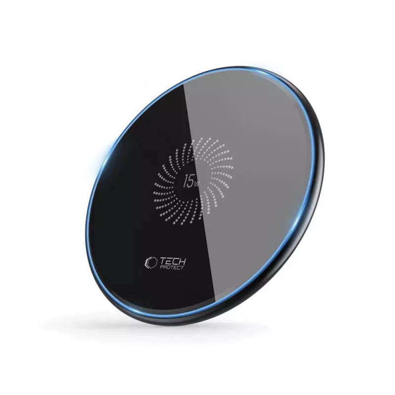 TECH-PROTECT QI15W-C1 Cargador Inalámbrico 15W Negro