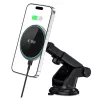 TECH-PROTECT A2 Soporte de Coche Magnético MagSafe para Salpicadero con Cargador Inalámbrico 15W Negro