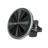 TECH-PROTECT A2 Soporte de Coche Magnético MagSafe para Rejilla de Ventilación con Cargador Inalámbrico 15W Negro