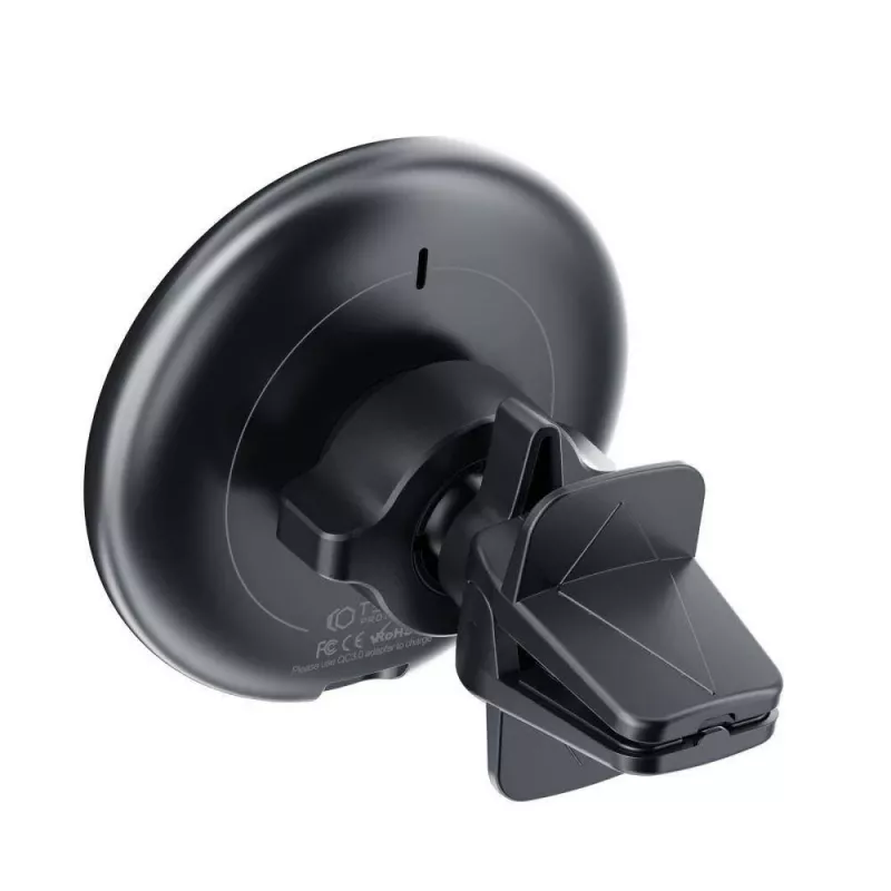 TECH-PROTECT A2 Soporte de Coche Magnético MagSafe para Rejilla de Ventilación con Cargador Inalámbrico 15W Negro