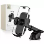 TECH-PROTECT V3 Soporte Universal para Coche para Parabrisas y Salpicadero Negro