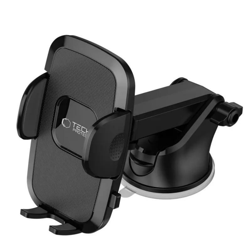 TECH-PROTECT V3 Soporte Universal para Coche para Parabrisas y Salpicadero Negro