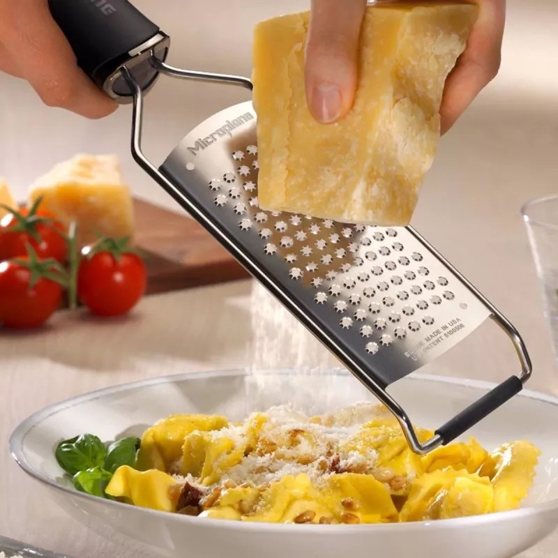 Microplane Rallador Gourmet Cuchilla Estrella Negro