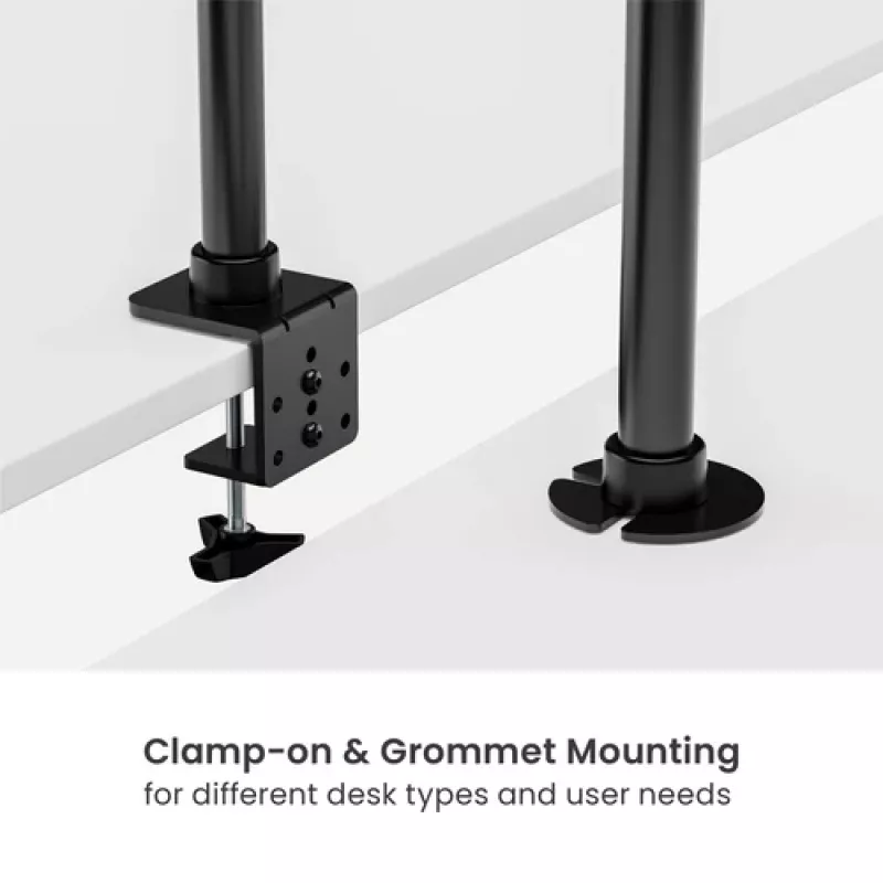Soporte de mesa doble para monitor Equip 17-35