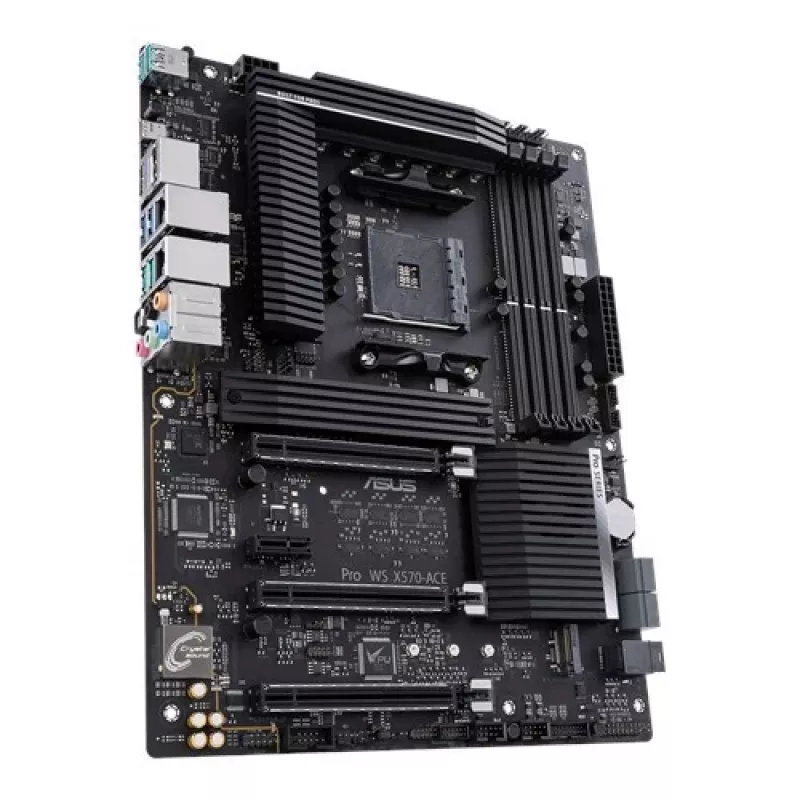 ASUS Pro WS X570-ACE Placa base para estación de trabajo - AMD AM4 - DDR4 - ATX - Doble Gigabit LAN