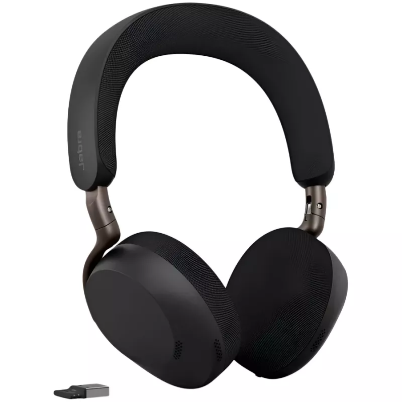 Jabra Evolve3 75 almohadillas para auriculares, 1 par, negro