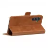 dbramante1928 Copenhagen Funda tipo flip para Samsung Galaxy A54 - Piel plena flor - Marrón claro
