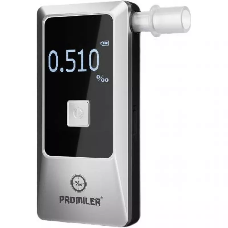 PROMILER iSober 70 Alcoholímetro - Test de alcoholemia electroquímico