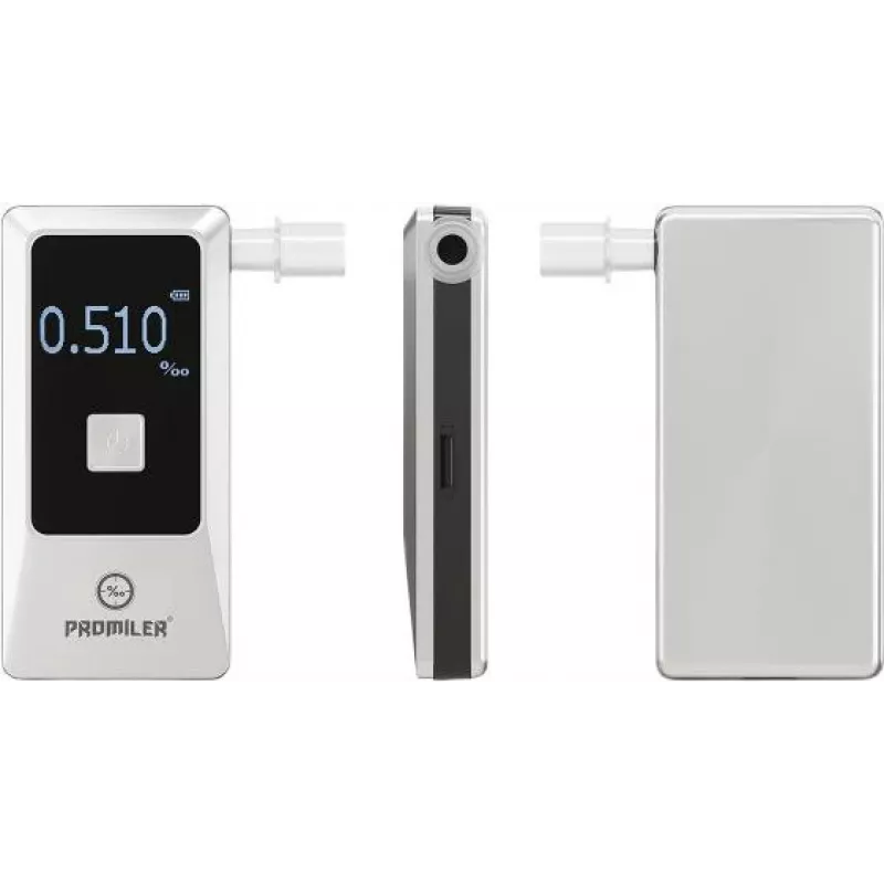 PROMILER iSober 70 Alcoholímetro - Test de alcoholemia electroquímico