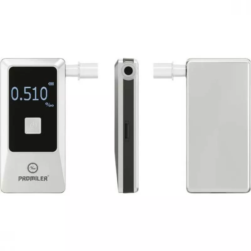 PROMILER iSober 70 Alcoholímetro - Test de alcoholemia electroquímico