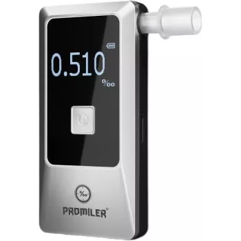 PROMILER iSober 70 Alcoholímetro - Test de alcoholemia electroquímico